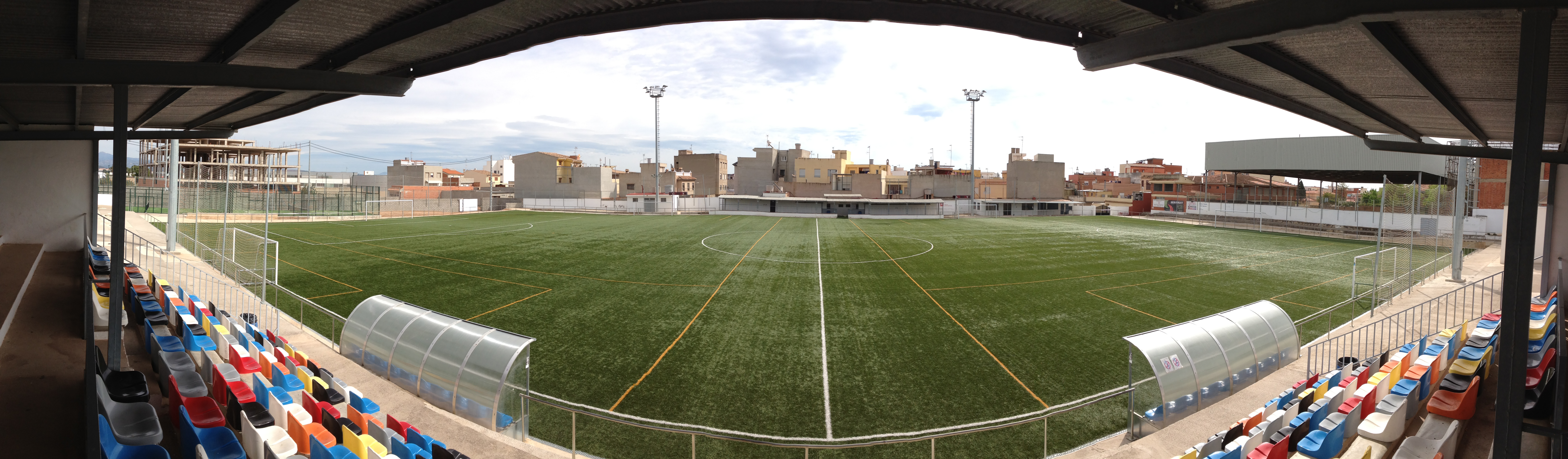 Comença la reforma del vestuari del Camp de Futbol Municipal