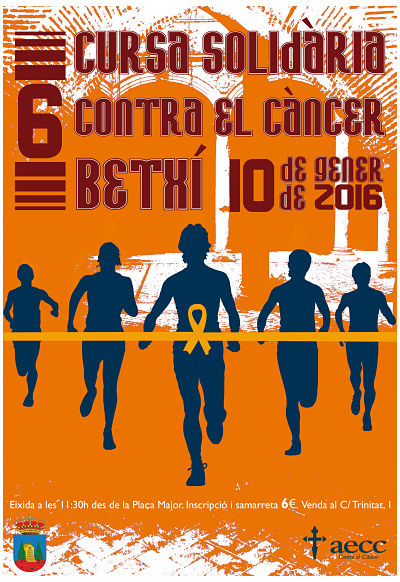 6na. Cursa solidària contra el càncer