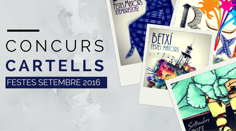 Alfonso Giménez guanya el concurs per a la selecció del cartell de Festes 2016