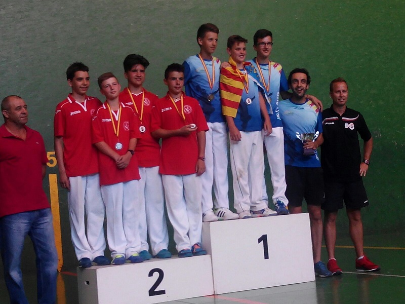 Roberto Alexandru, del Club Frontennis “Crist de la Pietat”, Campió d’Espanya amb la Selecció Valenciana