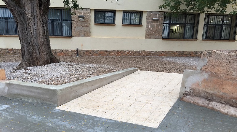 Finalitzen les obres d’adequació de l’entorn del Centre de la Tercera Edat