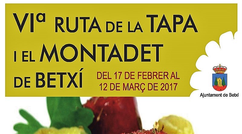 VI Ruta de la Tapa i el Montadet de Betxí