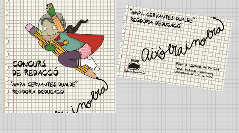 Concurs de redacció dirigit a l’alumnat de Primària