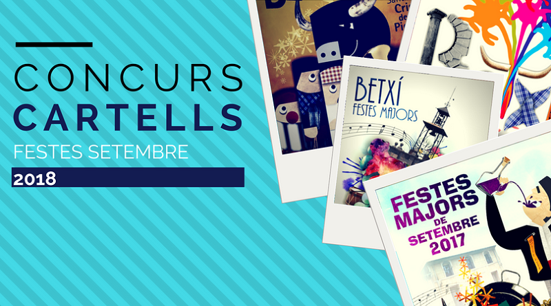 Concurs de cartells de Festes de Setembre 2018