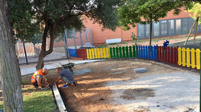 L’Ajuntament millora els accessos al Col.legi Públic Cervantes – J. Dualde