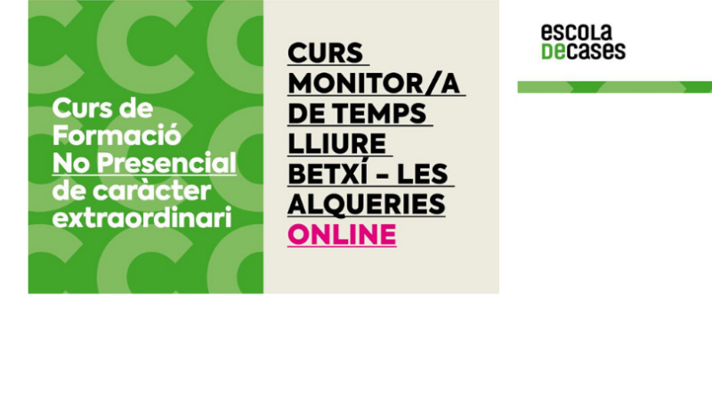 Curs Monitor/a de Temps Lliure. Betxí – Les Alqueries online