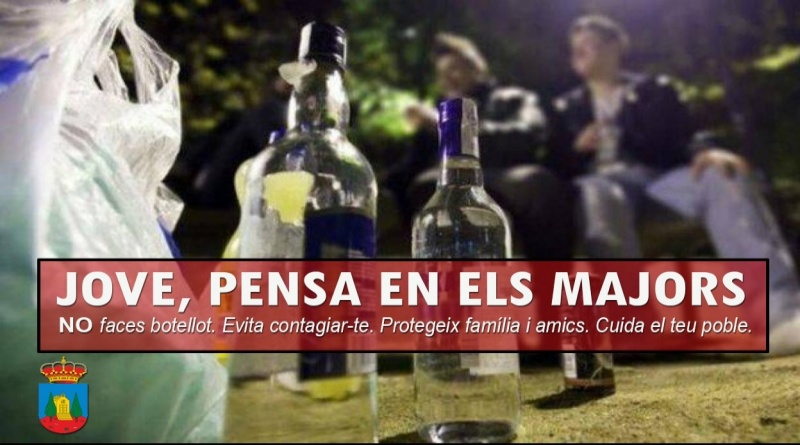 Betxí inicia una campanya contra el botellot entre els joves