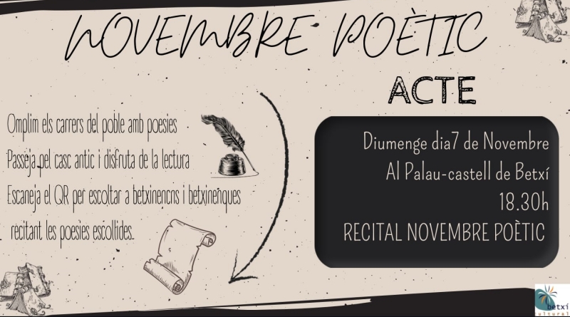 La poesia, protagonista als carrers de Betxí