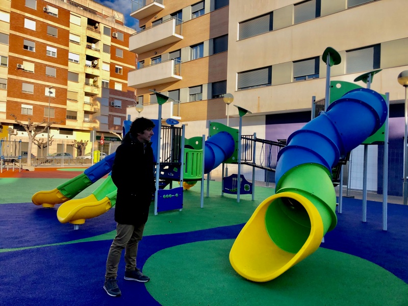 S’estrena la nova zona de jocs del Parc del Llaurador