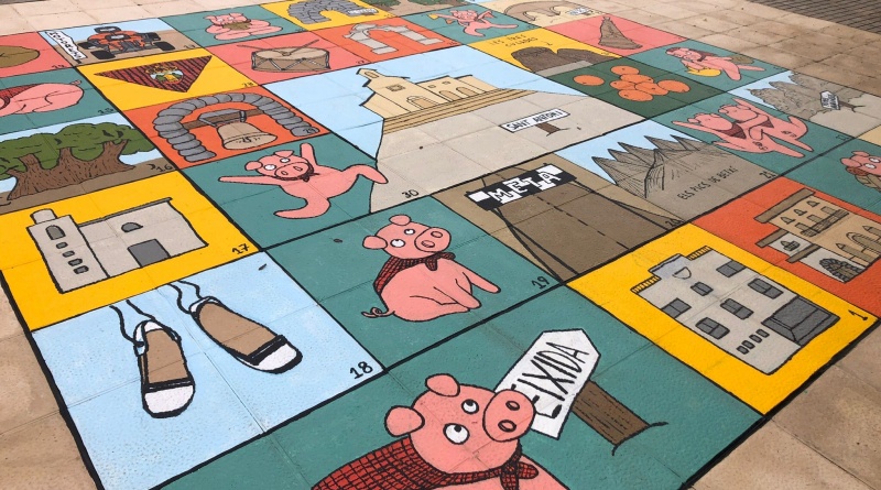 L’Ajuntament de Betxí instal.la un «Joc de l’Oca» amb elements característics del municipi