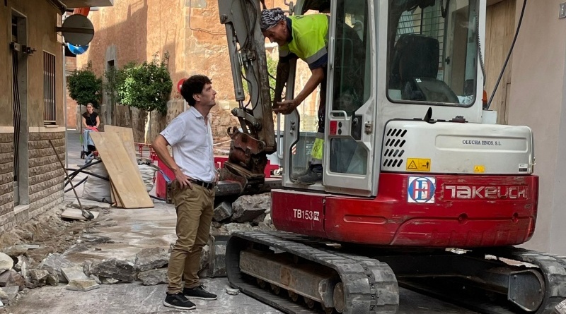 Continua la millora del casc antic amb la remodelació dels carrers dels Dolors i de Sant Josep