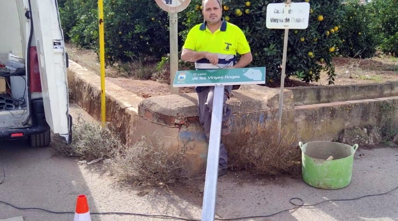 L’Ajuntament senyalitza els camins rurals del terme