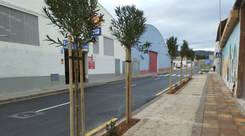 Finalitzen les obres del carrer Vilavella