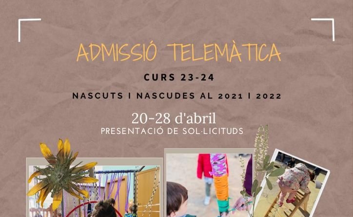 Educació publica el calendari d’admissió i matriculació per al pròxim curs en Infantil, Primària, ESO i Batxillerat