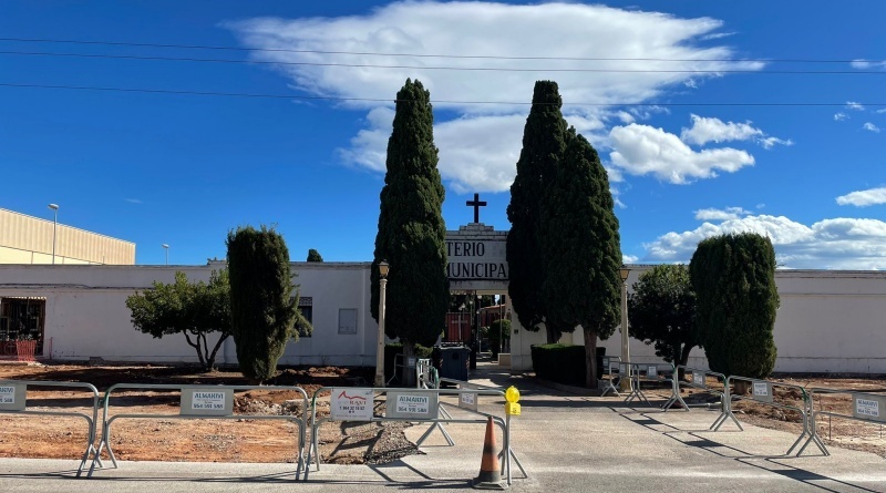 Avancen les obres d’urbanització de l’entorn del cementeri