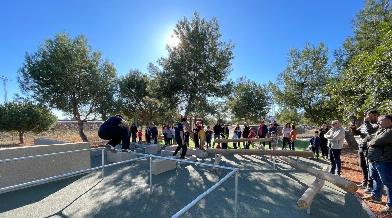 Betxí inaugura la primera instal·lació de parkour de les comarques de Castelló