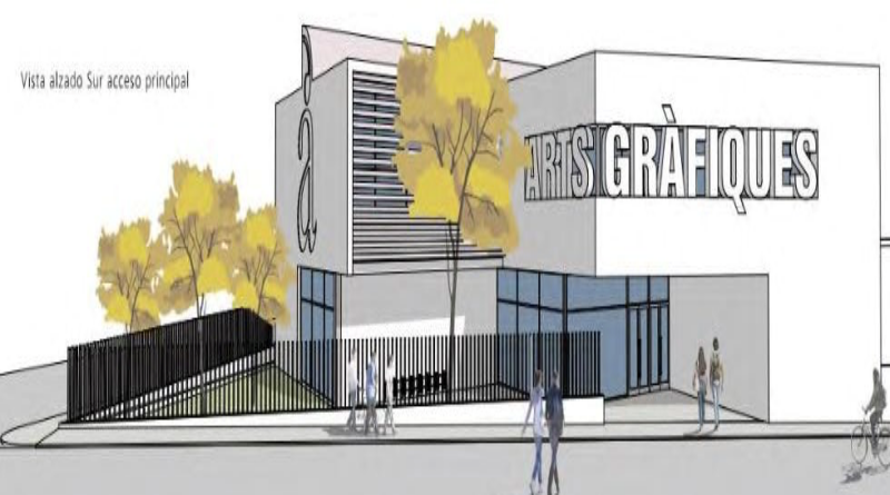 L’Ajuntament aprova l’ampliació de l’IES BETXÍ per a ubicar els nous cicles formatius d’arts gràfiques.