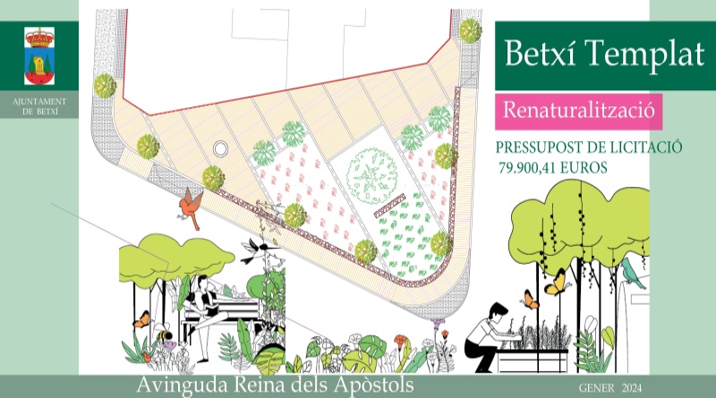 Betxí invertirà 80.000 euros en una nova zona verda