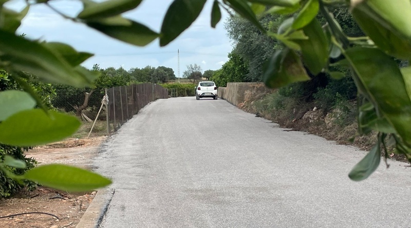 L’Ajuntament asfalta el camí del Pantà i millora 1,7 quilòmetres de pista