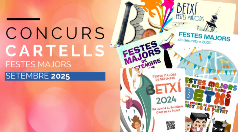 Concurs de cartells Festes de Setembre 2025