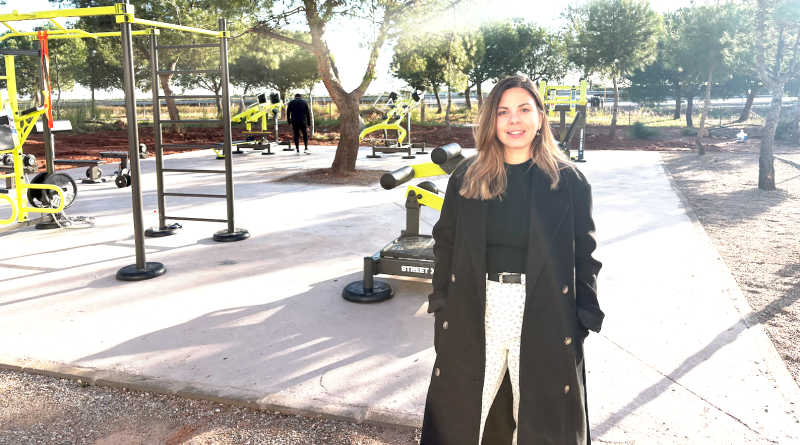 S’inaugura el gimnàs a l’aire lliure al polígon Molí Llop 