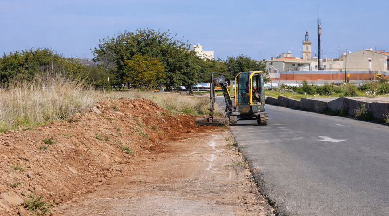 Betxí inicia les obres del nou passeig per a vianants que connectarà amb Versalles