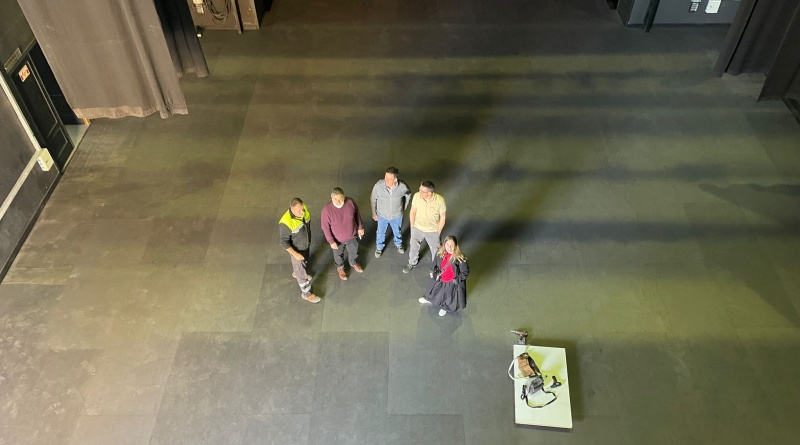 L’escenari del teatre municipal comptarà amb un nou entarimat ignífug
