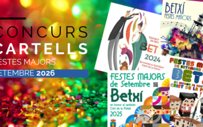 Convocatòria per a la selecció del cartell de les Festes Majors de Setembre 2026