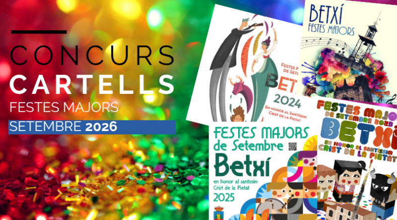 Convocatòria per a la selecció del cartell de les Festes Majors de Setembre 2026