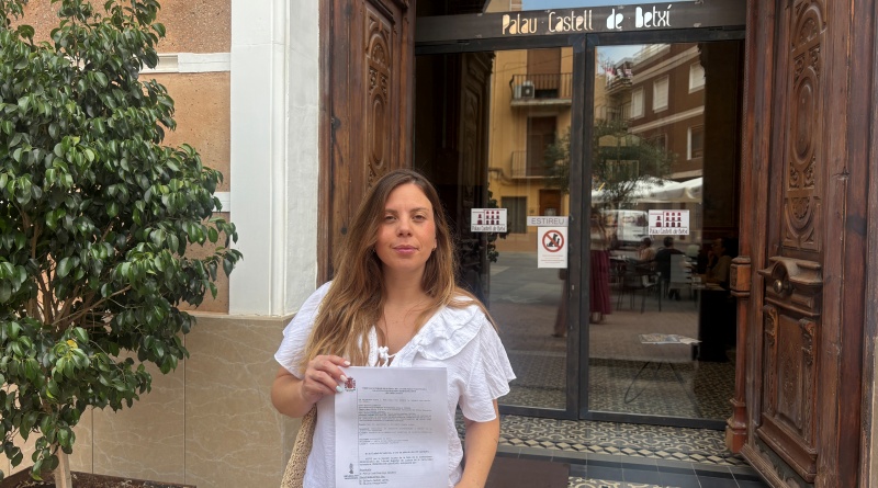 L’alcaldessa de Betxí remet una carta a la Conselleria per exigir l’execució del nou Pequelar