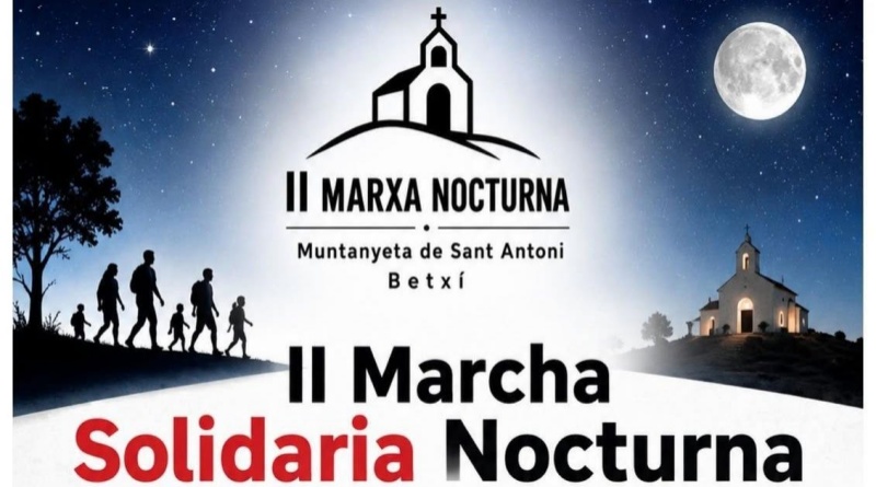 Betxí torna a caminar per una bona causa amb una marxa nocturna fins a la Muntanyeta